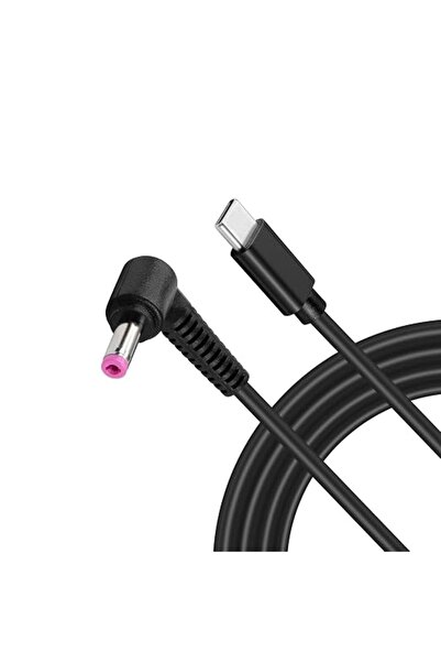 AXIYIBZI كابل شحن طاقة من النوع C بطول 1.5 متر بزاوية 90 درجة، مدخل USB-C ذكر...