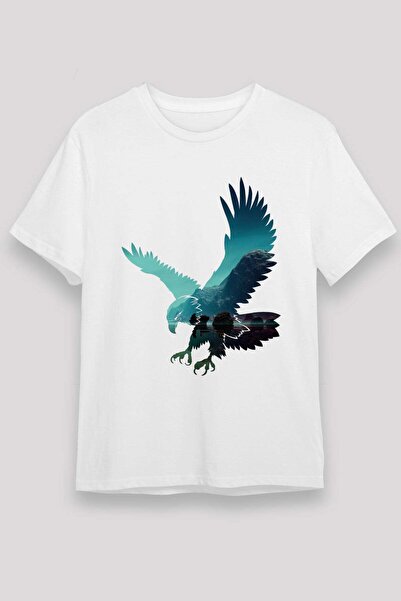 Darkhane Eagle White Unisex T-Shirt T-Shirt