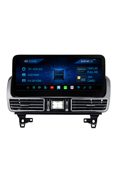 HUB64 Android Navigation Mercedes Benz GLE W166 / GLS X166 (2016-2018), NTG 5...