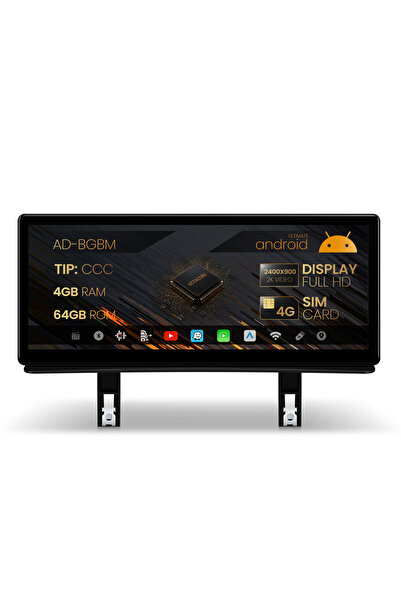 HUB64 Navigatie Android BMW Seria 1 E87 (2006-2012), Varianta CCC, 12.3 inch,...
