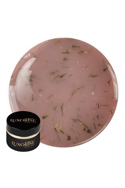 LUXORISE UV Construction Nail Gel RevoFlex Floral 15ml, Dusty Rose