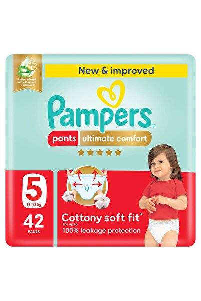 Pampers Pc Pants Mp Size 5, 42 Pieces