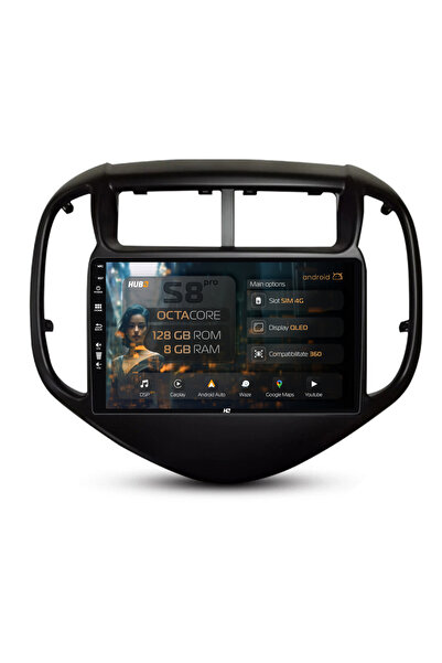 HUB64 Σύστημα πλοήγησης Android Chevrolet Aveo (2016-2021), 9 ιντσών, 8GB RAM...