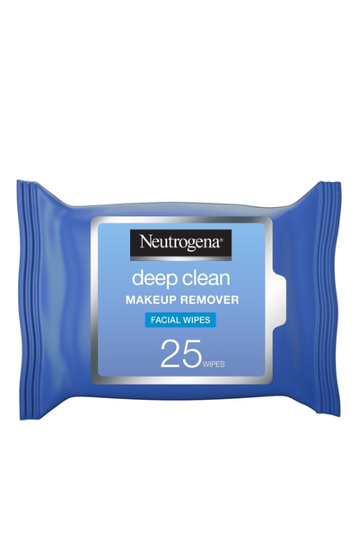 Neutrogena Deep Clean Makeup Wipes, 25 Pieces