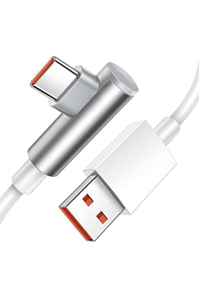 XICEN 90° Elbow Design USB C Cable USB Type C Cable 5.9FT, 120W HyperCharge T...