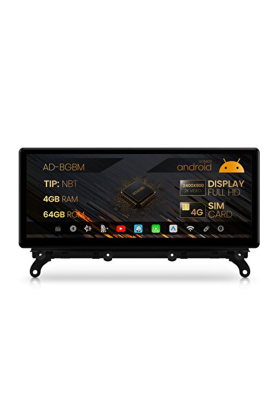 HUB64 Navigatie Android BMW X3 F25 / X4 F26 (2013-2016), Varianta NBT, 12.3 i...