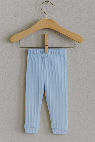 neocotton Bebek Çocuk Pamuklu Ribana Tek Alt