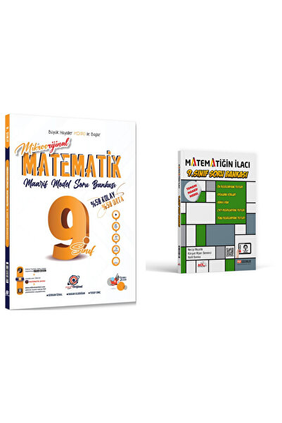 Orijinal Yayınları Orijinal Mikro 9. Sınıf Matematik Maarif ve Acil 9. Sınıf ...