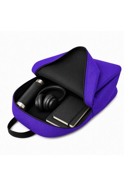 Classone XYZ S10 Eko Serisi XYZ-S13 Unisex, Okul, Sırt Çantası - Mor