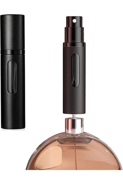 ULHYCE زجاجة عطر قابلة لإعادة التعبئة، بخاخ عطر محمول صغير فارغ سعة 8 مل، مان...