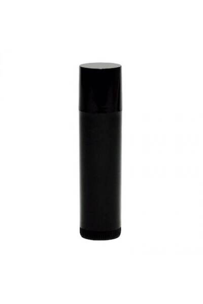 OEM Black cosmetic container for lip balm and lipstick, 5ml
