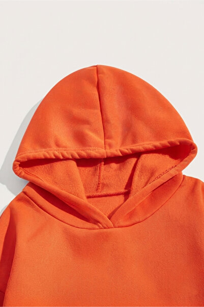 uyguntarz Unisex PINKCAR Baskılı Oversize Hoodie Kapüşonlu Sweatshirt