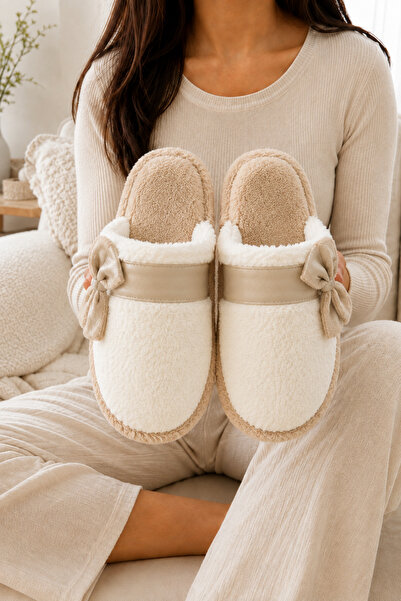 ZARICH Fiora Closed Toe Non-Slip Sole Winter Warm Comfortable Women's Home Bu...