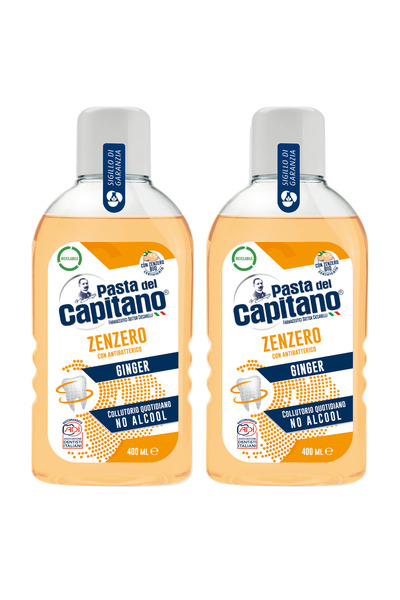 Pasta Del Capitano Apă de gură cu ghimbir 400 ml - Del Capitano - Pachet prom...