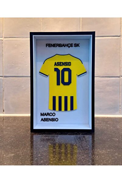 NorthEdge3D Marcö Asensiö | Futbol Forma Tablo | Masa Dekoru | Çerçeveli PLA ...