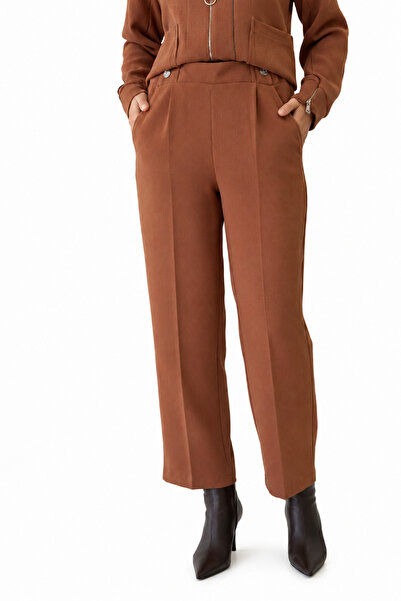 MissWhence Pants with Zipper Detail