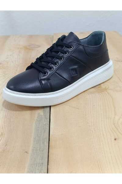LİCCAS Summer Men's Sporty Shoes Genuine Inner and Outer Leather Faylon Sole ...