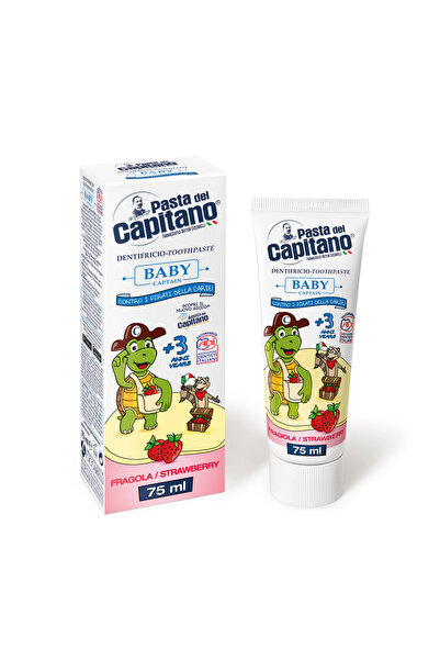 Pasta Del Capitano Pastă de dinți pentru copii cu căpșuni 75 ml - Del Capitano