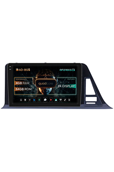 AutoDrop Android Navigation Toyota Toyota C-HR (2016-2020), 9.5 inch, 4GB RAM...