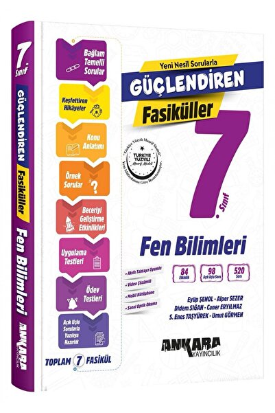 kitabın başkenti ankara yayıncılık ANKARA YAYINLARI GÜÇLENDİREN 7.SINIF FEN B...