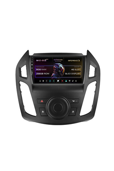 AutoDrop Navigatie Android Ford Transit (2015-2021), 9 inch, 8GB RAM, 256GB ROM