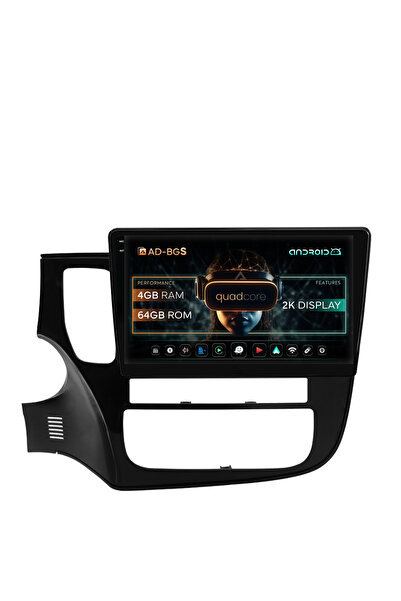 AutoDrop Σύστημα πλοήγησης Android για Mitsubishi Outlander (2013-2020), 10,3...