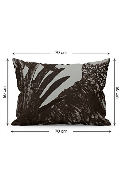 Taç Beşiktaş Licensed Pillowcase with Eagle Figure, 2 Pieces