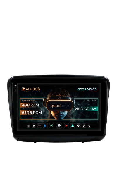 AutoDrop Σύστημα πλοήγησης Android για Mitsubishi L200 / Pajero Sport, 9,5 ιν...