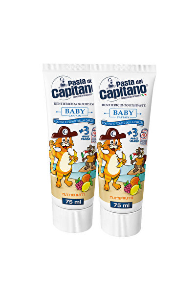 Pasta Del Capitano Pastă de dinți Tutti Frutti (75 ml) Captain Baby +3 ANI - ...