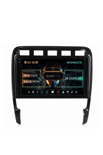AutoDrop Σύστημα πλοήγησης Android για Porsche Cayenne (2002-2010), 9,5 ιντσώ...