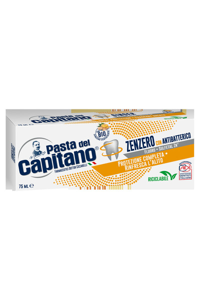 Pasta Del Capitano Pastă de dinți, Pasta del Capitano, Bio Ginger, acțiune an...