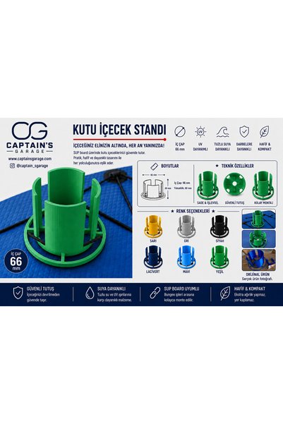 BARDAK TUTUCU - SUPBOARD & PADDLEBOARD BARDAK TUTUCU - KUTU İÇECEK STANDI