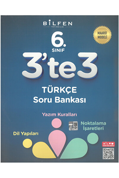 Bilfen Yayıncılık Bilfen 6.Sınıf 3'te 3 Dil Yapıları Yazım Kuralları Noktalam...