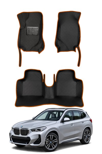 stiloto BMW X1 Benzinli U11 SUV (2022-Sonrası) Uyumlu 7D Oto Paspas - Diamond...
