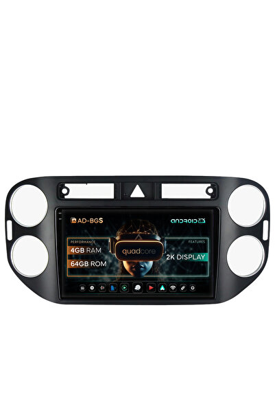 AutoDrop Navigatie Android Volkswagen Tiguan (2008-2010) / VW Golf 5 Plus (20...