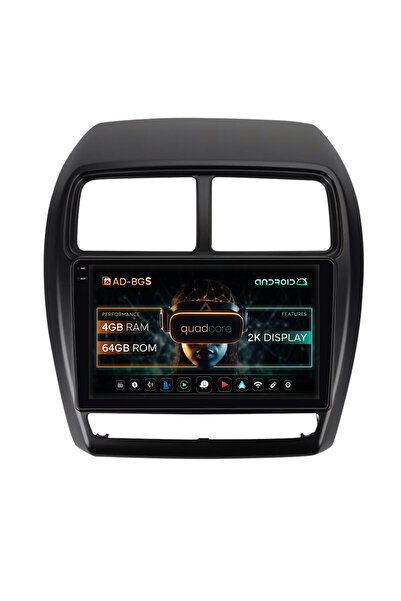 AutoDrop Σύστημα πλοήγησης Android για Mitsubishi ASX (2016-2019), 9,5 ιντσών...