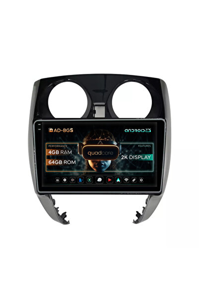 AutoDrop Σύστημα πλοήγησης Android για Nissan Note (2012-2019), 10.36 ιντσών,...
