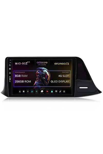 AutoDrop Navigatie Android Toyota C-HR (2016-2020), 9 inch, 8GB RAM, 256GB ROM