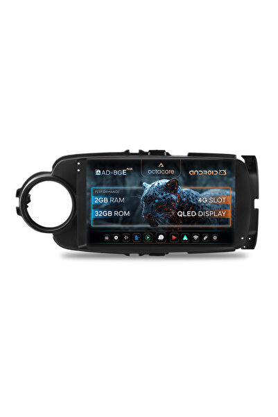 AutoDrop Navigatie Android Toyota Yaris (2010-2018), 9 inch, 2GB RAM, 32GB ROM