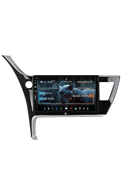 AutoDrop Σύστημα πλοήγησης Android για Toyota Corolla / Auris (2017-2020), 10...