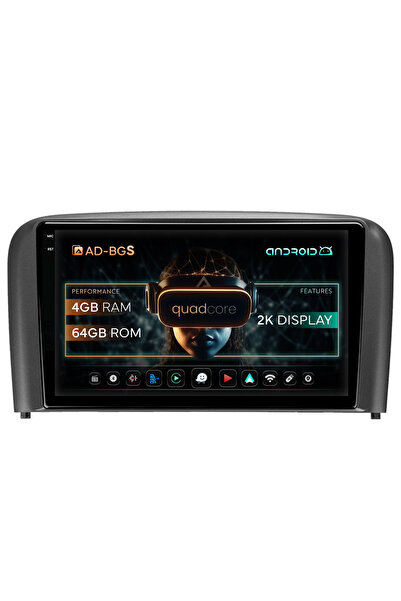 AutoDrop Navigatie Android Volvo S80 (1998-2004), 9.5 inch, 4GB RAM, 64GB ROM