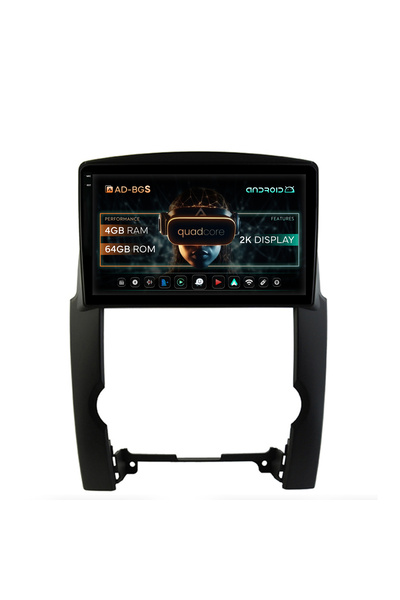 AutoDrop Σύστημα πλοήγησης Android για Kia Sorento (2009-2013), 10.36 ιντσών,...