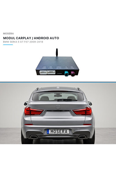 AutoDrop Modul CarPlay wireless & Android Auto BMW Seria 5 GT F07 2016-2018 EVO