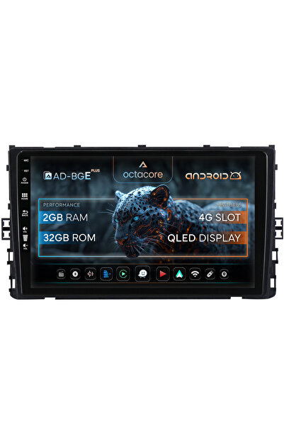 AutoDrop Σύστημα πλοήγησης Android Volkswagen T-Cross (2018+), 9 ιντσών, 2GB ...