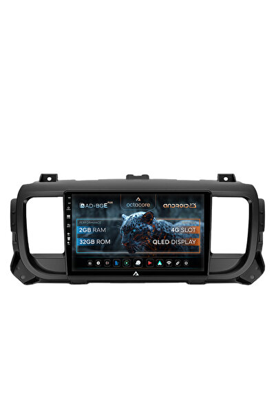 AutoDrop Σύστημα πλοήγησης Android για Citroen Jumpy / Peugeot Expert (2017-2...