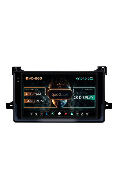 AutoDrop Σύστημα πλοήγησης Android Toyota Prius (2015+), 9,5 ιντσών, 4GB RAM,...