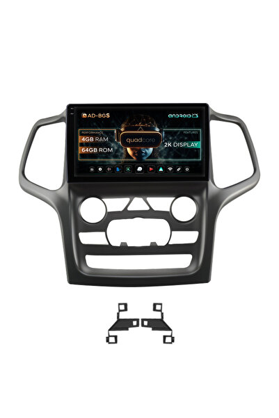 AutoDrop Σύστημα πλοήγησης Android Jeep Grand Cherokee (2014-2022), 9,5 ιντσώ...