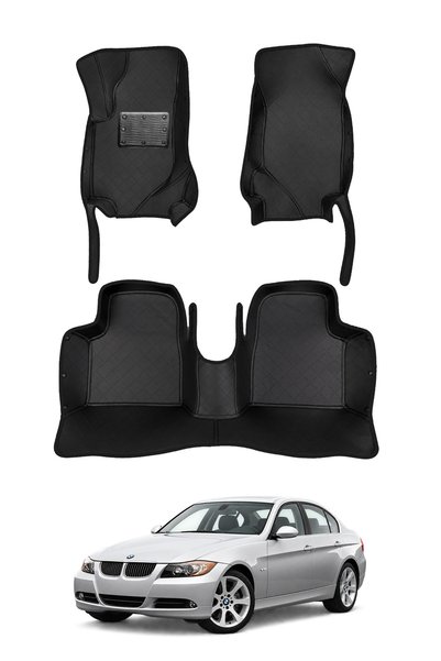 stiloto BMW 3 Serisi E90 Sedan (2005-2013) Uyumlu 7D Oto Paspas - Diamond Bas...