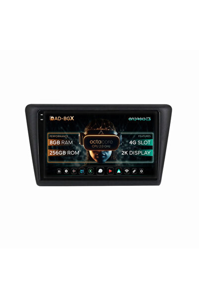 AutoDrop Σύστημα πλοήγησης Android για Seat Toledo / Skoda Rapid (2012-2019),...