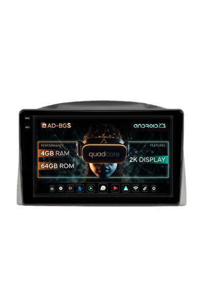 AutoDrop Σύστημα πλοήγησης Android Jeep Grand Cherokee (2005-2007), 10,36 ιντ...